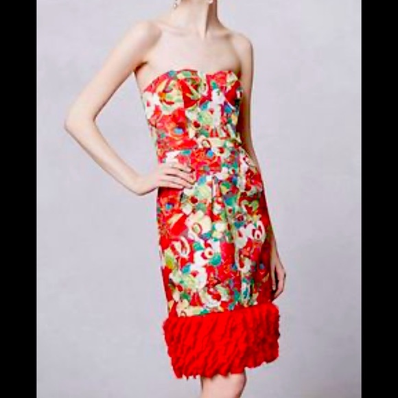 Peter Som Anthropologie Dress - Size 4 - Picture 1 of 11